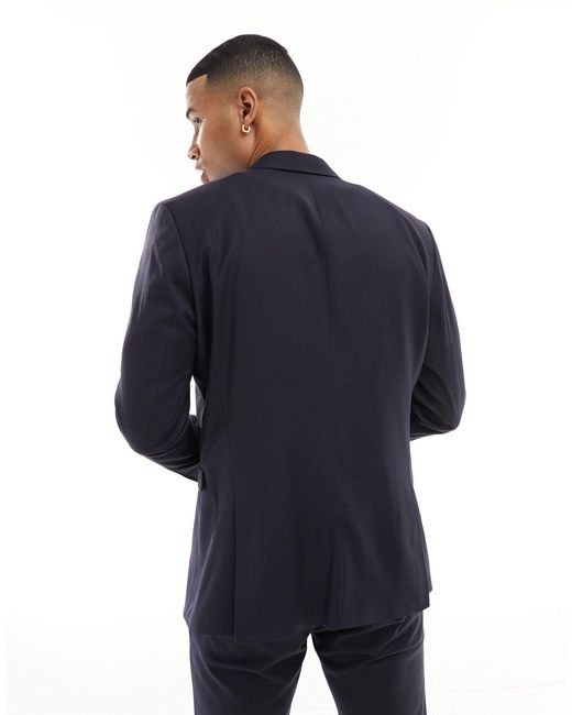 SELECTED Blue Slim Fit Suit Jacket for men