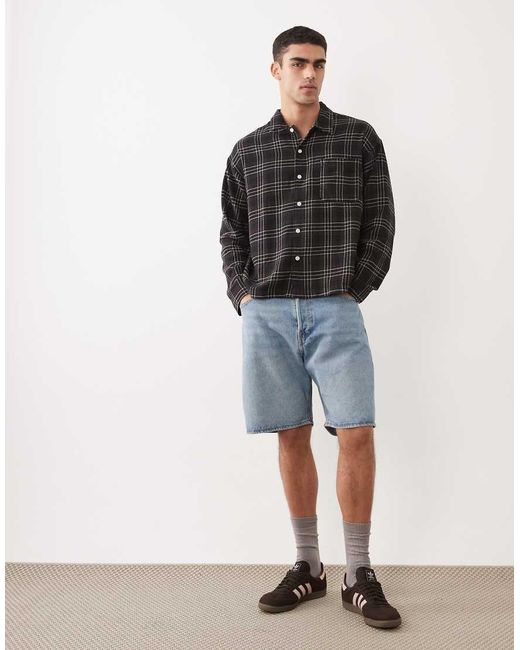Jack & Jones Blue Boxy Shirt for men