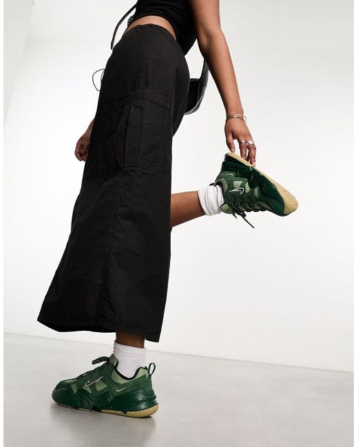 Nike Tech Hera Trainers in Green | Lyst
