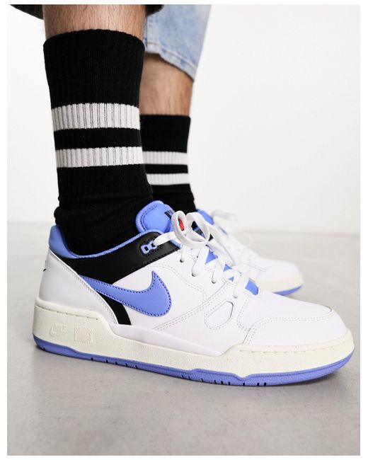 Nike Blue Full Force Low Trainers for men