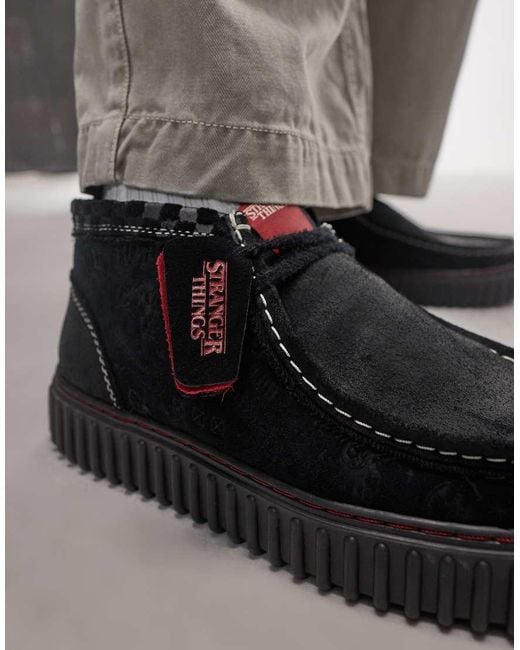 Clarks Gray X Stranger Things Torhill Hi Boot for men