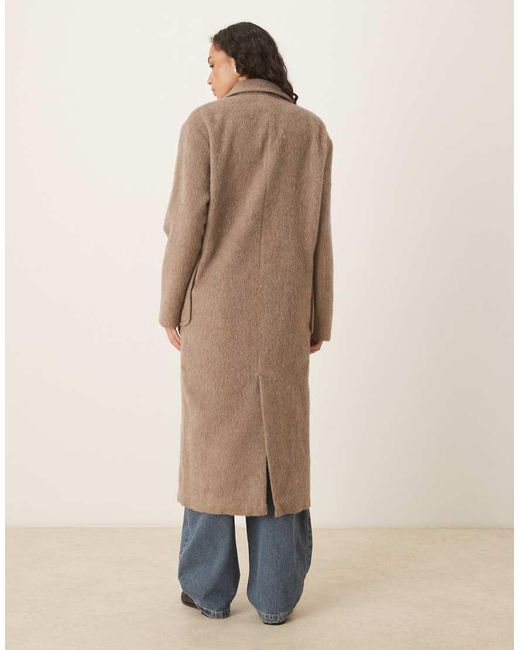 Glamorous Natural Oversized Tailored Coat