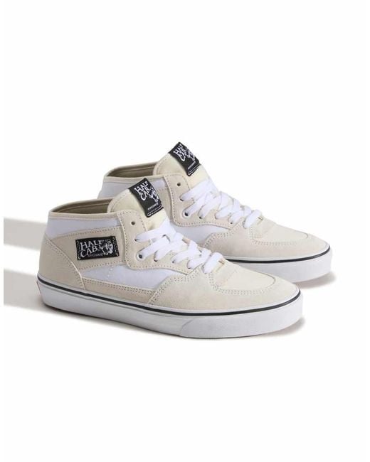 Vans White Half Cab Decon Sneakers