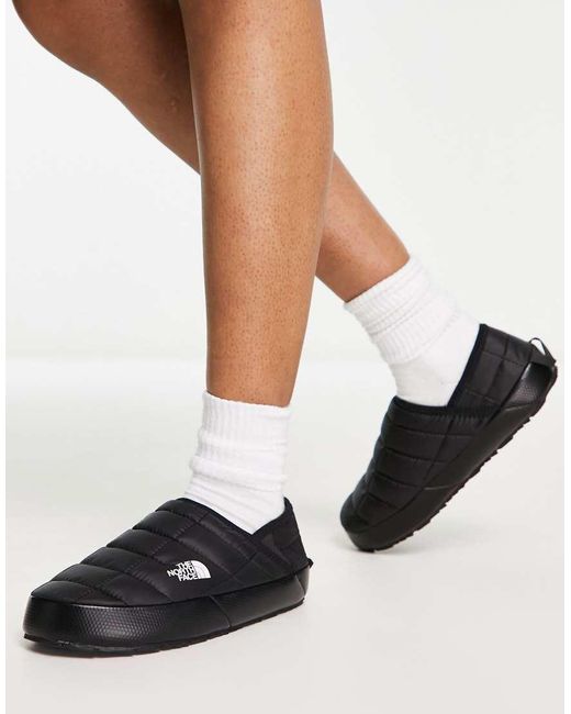 The North Face Black Thermoball Traction V Insulated Mules