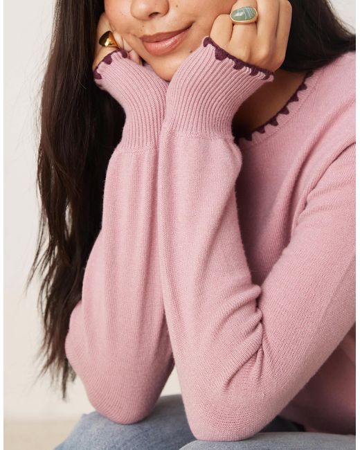 Threadbare Pink – pullover