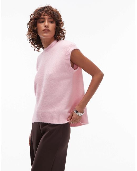 ASOS Pink – gestricktes tanktop