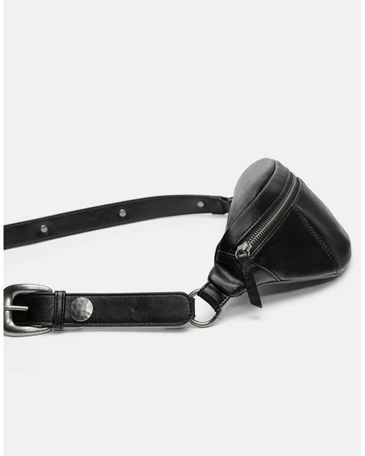 Marsupio Con Borchie di Pull&Bear in Black