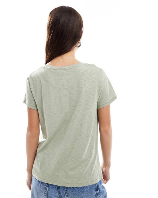 Superdry Green Studios Slub Embroidered T-Shirt