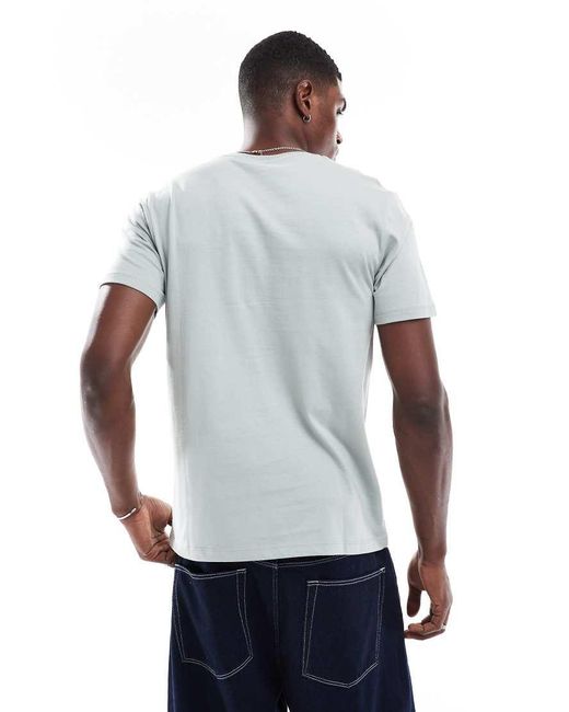 ASOS Set Van 2 Basic T-Shirts Met Ronde Hals in het Multicolor voor heren