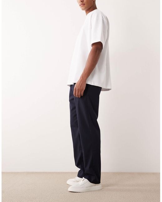 Jack & Jones Gray Drawstring Trousers for men