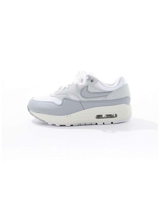 Nike Gray Air Max 1 Trainers