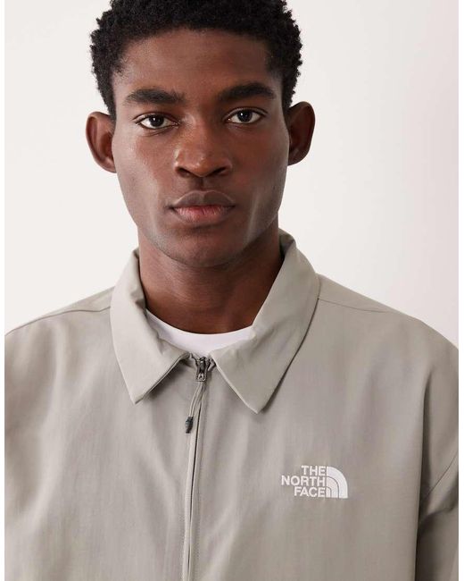 The North Face Gray Easy Wind Jacket for men