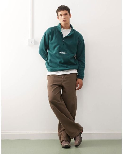 Columbia - Glacial II - Polaire Courte à Demi-fermeture éclair - Rose