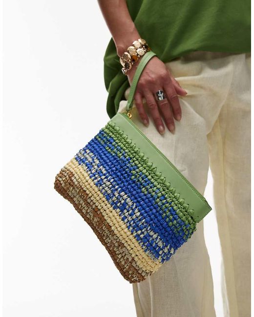 Pochette di Mango in Green