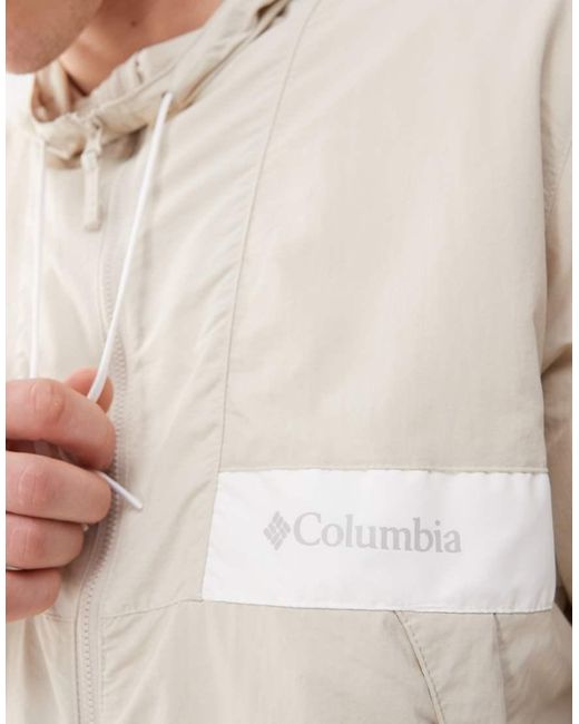 Columbia Natural Spire Valley Hooded Windbreaker for men