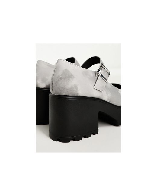 Merceditas color cielo estrellado tira Koi Footwear de color Black