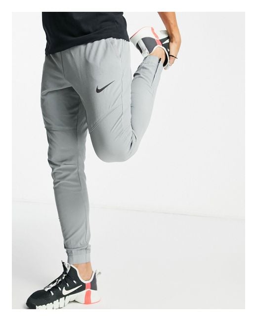 Nike Flex Pro Track Pants in Grey for Men | Lyst UK