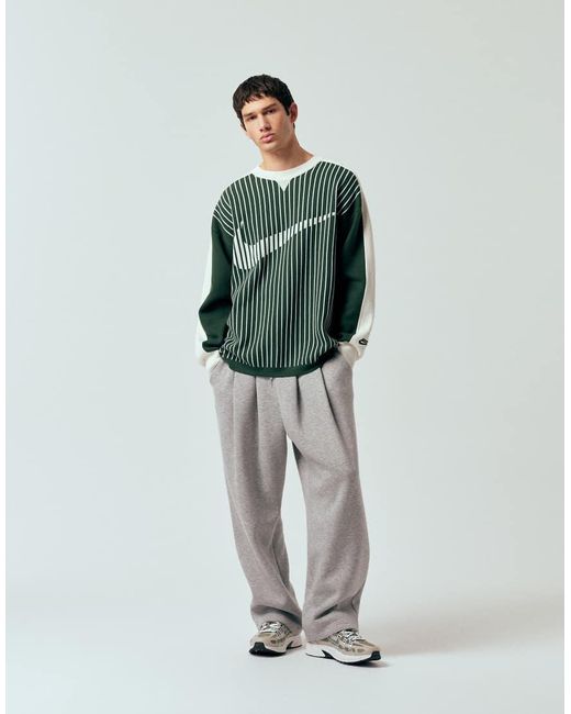Nike Green Club Knitted Sweatshirt for men