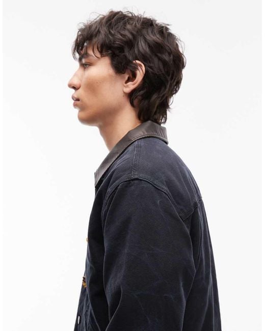 Dickies Blue Apac Padded Canvas Jacket for men