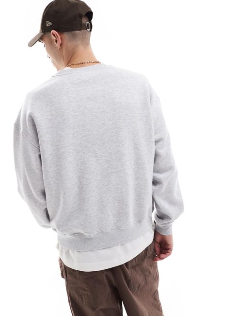 Cotton On Cotton on – kastiges sweatshirt in Gray für Herren