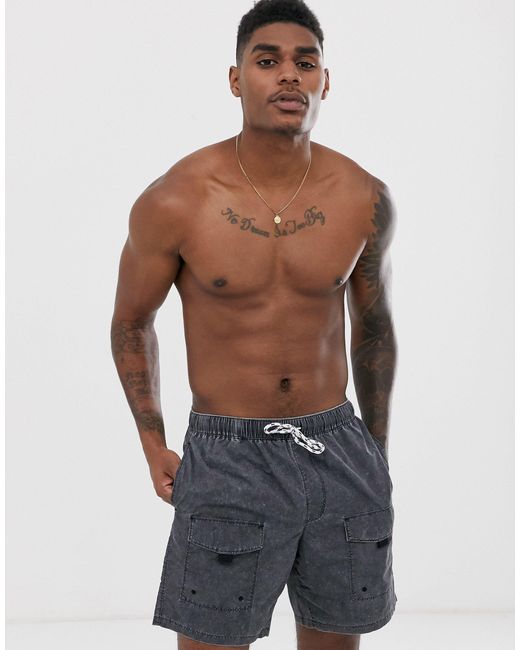 cargo swim shorts
