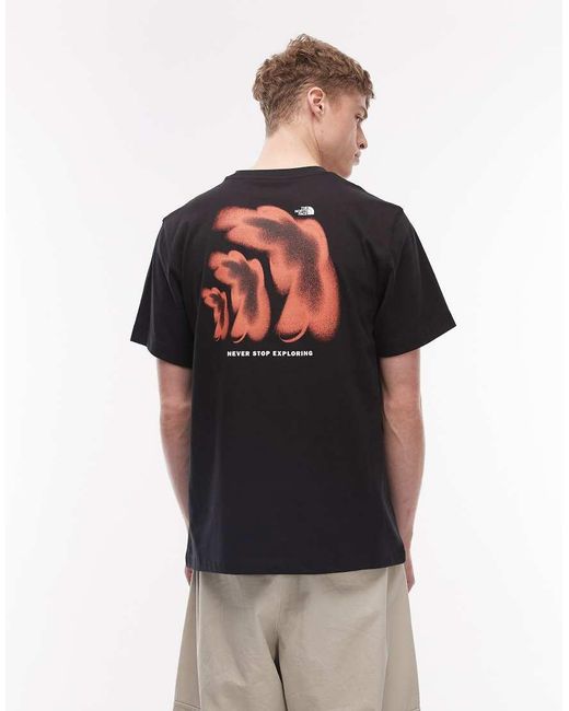 The North Face Black 1966 Half Dome Backprint Relaxed T-Shirt for men