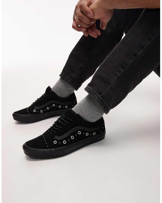 Vans Black Old Skool Trainers for men