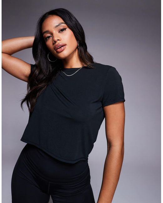 4505 Blue Quick Dry Performance Jersey Box Fit T-shirt