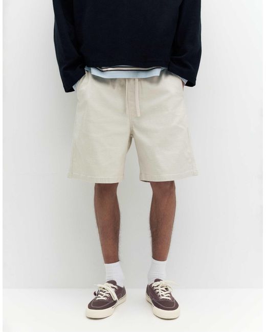 Pull&Bear – bermudashorts in Blue für Herren