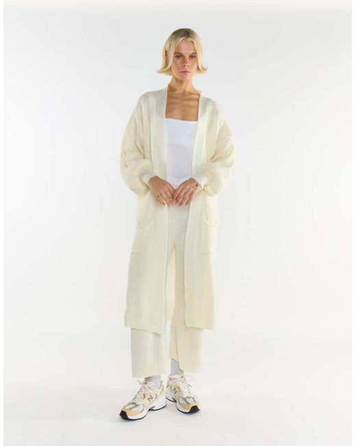 Glamorous Natural Long Cardigans