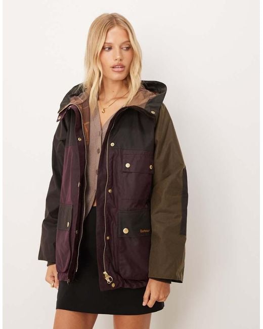 Barbour Brown Keeley Wax Jacket