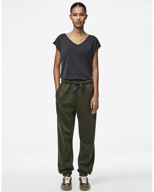 Pantalon Pieces en coloris Green