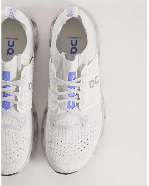 On Shoes White Cloudswift 4 Running Trainers for men
