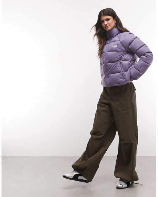 The North Face Purple Fleeski Full Zip Jacket