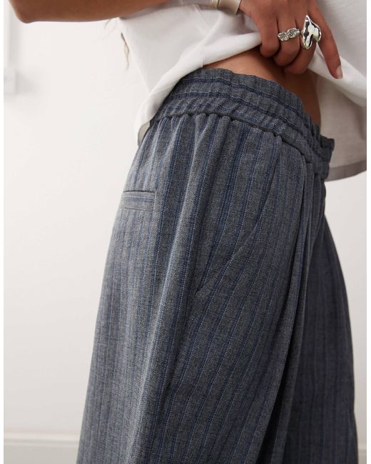 Collusion Gray Relaxed Pull On Pants