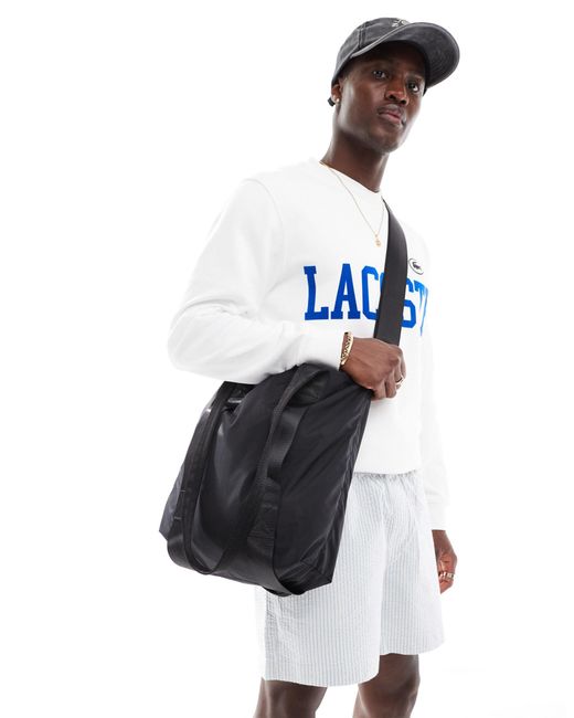 ASOS White Nylon Tote Bag for men