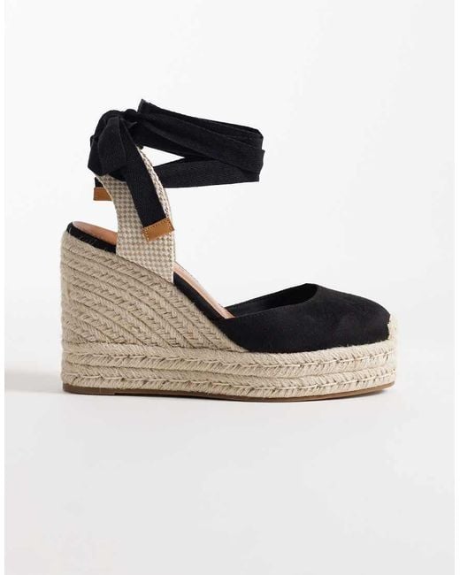 ASOS White Tyra Closed Toe Wedges