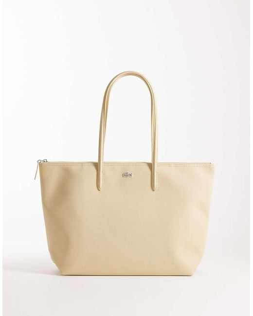 Lacoste Natural Shopper Tote Bag