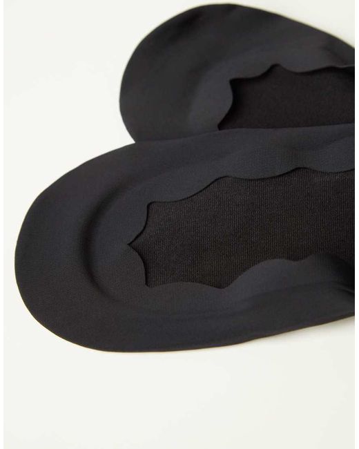 Calzedonia Black Laser Cut Invisible Socks