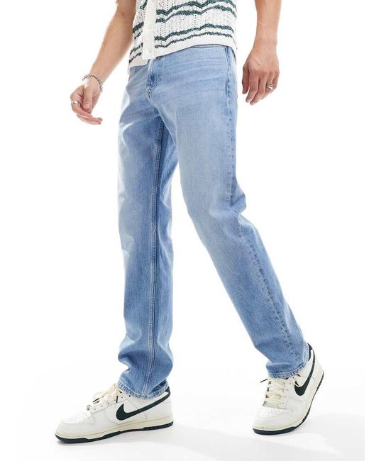 Vaqueros Con Lavado Claro De Corte Recto Estándar Ryan De -Azul Tommy Hilfiger de hombre de color Blue