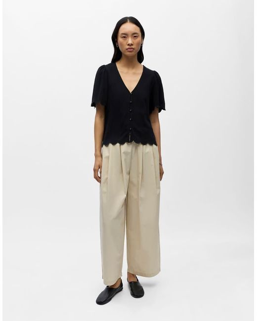 Blusa Nera di Object in Blue