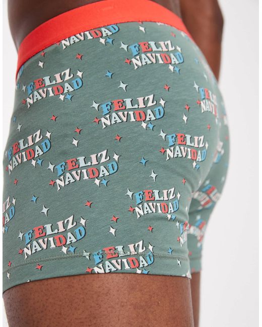 Boxer ASOS pour homme en coloris Red