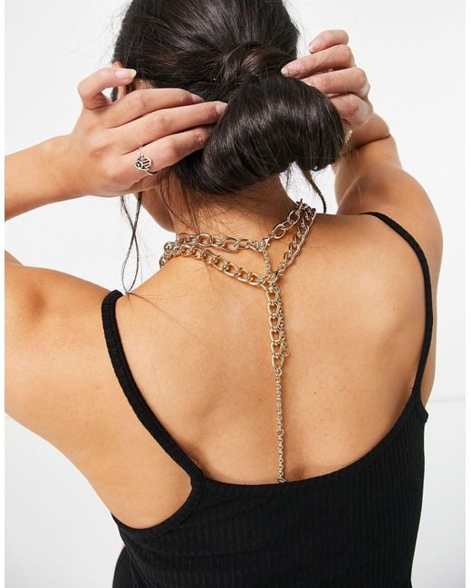 Topshop hotsell gold chain