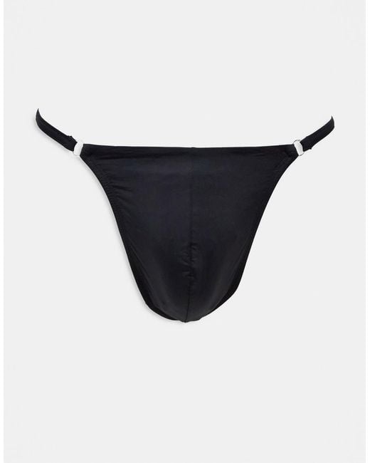 Calvin Klein Black Menswear Sculpt Micro Thong for men