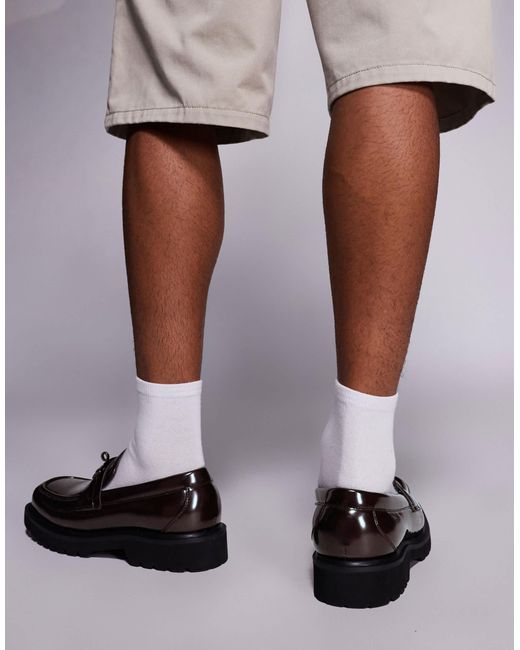 ASOS – loafer in Black für Herren