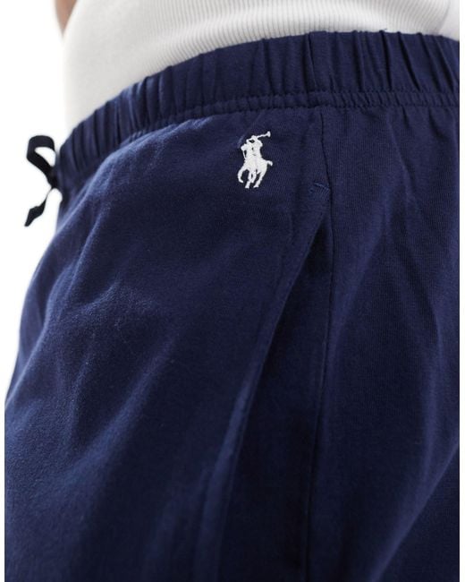 Pantaloni del pigiama di Polo Ralph Lauren in Blue da Uomo