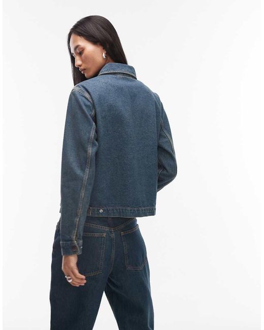 Dickies Blue Denim Painter Jacket