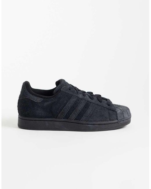 Adidas Originals Blue Superstar Ii Nubuck Trainers for men