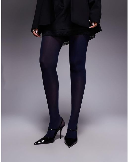 ASOS Blue 40 Denier Tights