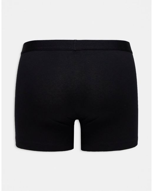 ASOS Black 5 Pack Trunks for men